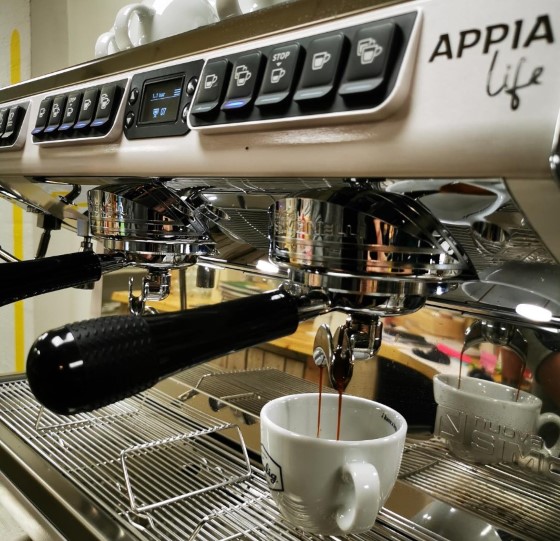 Profesionální kávovar Appia Life XT 2GR bílý